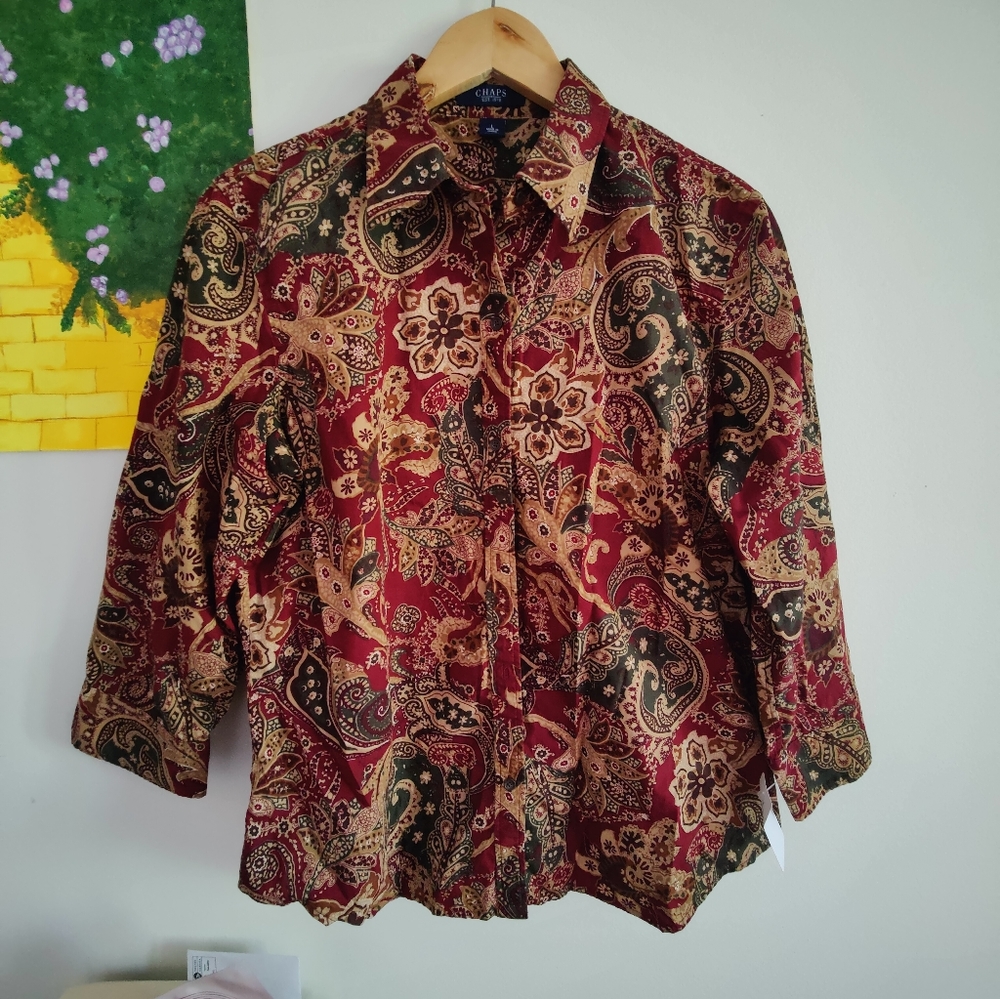 'HOST PICK' Paisley Vintage Shirt